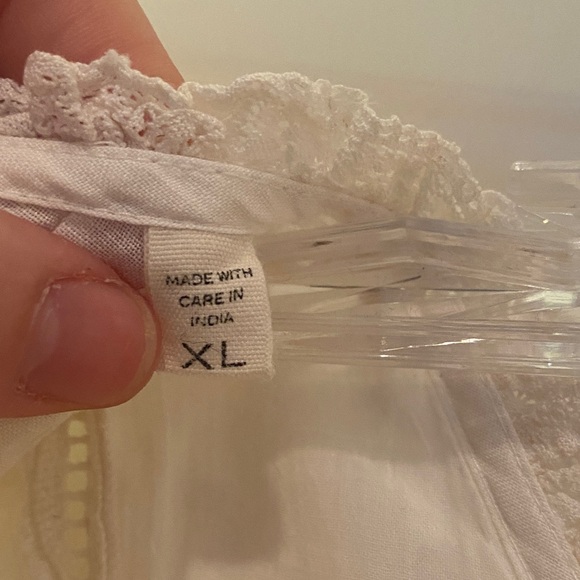 Doen Elegant White Lace Trim dress - Picture 3 of 5